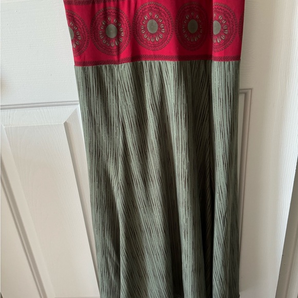 BCBG S Drop Waist Spaghetti Straps, Draped Front and Back making it V Neck NWOT - Picture 10 of 16